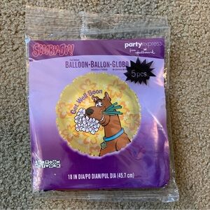 Scooby Doo Balloons From Party Express Hallmark 5 Pack